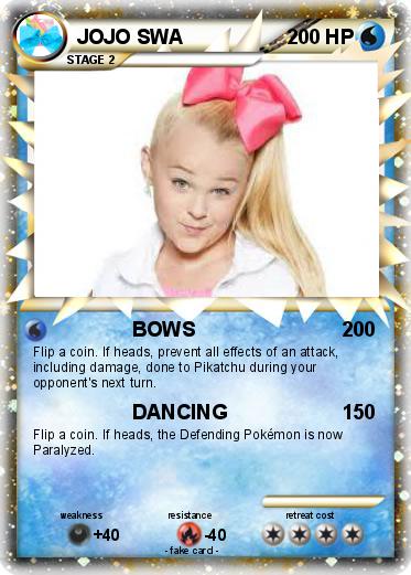 Pokemon JOJO SWA