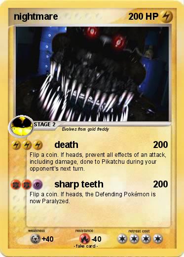 Pokemon nightmare