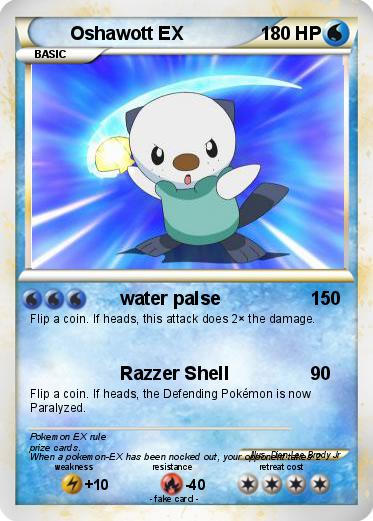 Pokemon Oshawott EX