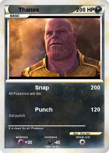 Pokemon Thanos