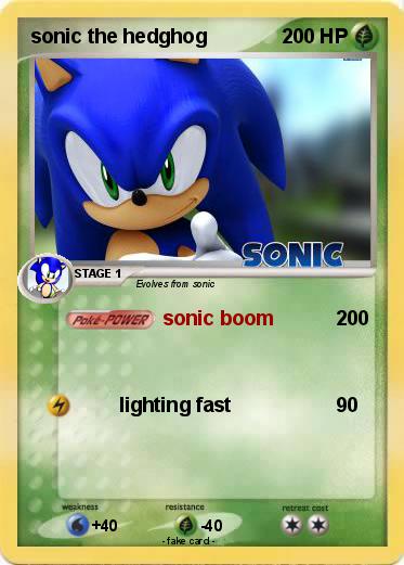 Pokemon sonic the hedghog
