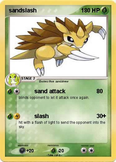 Pokemon sandslash