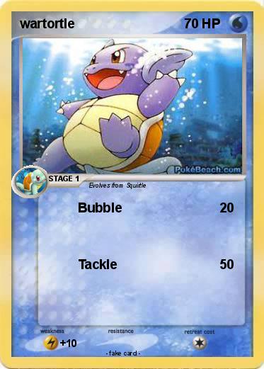 Pokemon wartortle