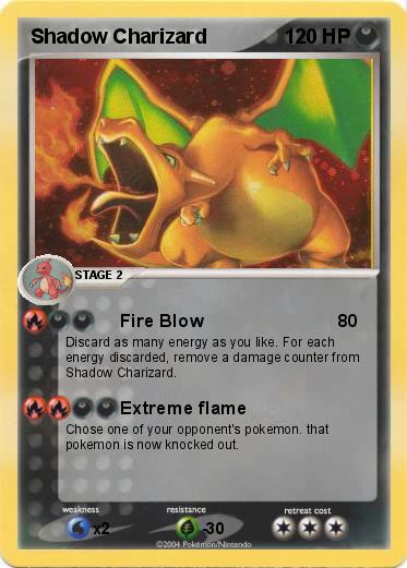 Pokemon Shadow Charizard