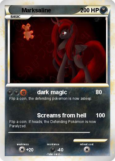Pokemon Marksaline