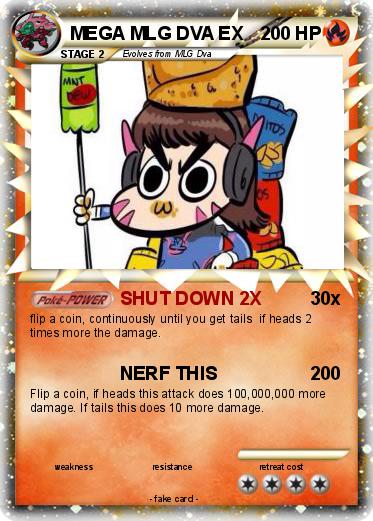 Pokemon MEGA MLG DVA EX