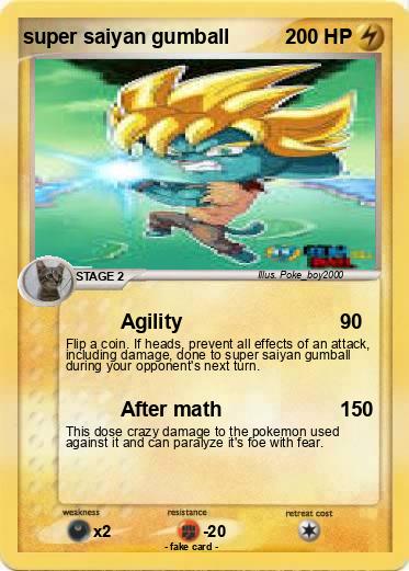 Pokemon super saiyan gumball