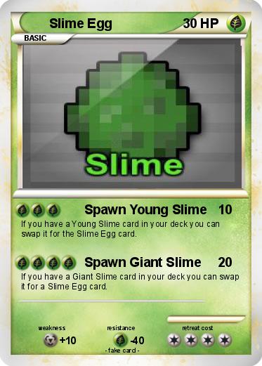 Pokemon Slime Egg