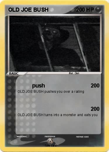 Pokemon OLD JOE BUSH