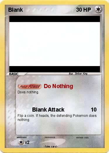 Pokemon Blank