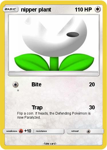Pokemon nipper plant