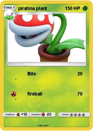 Pokemon pirahna plant
