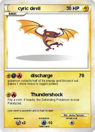 Pokemon cyric devil