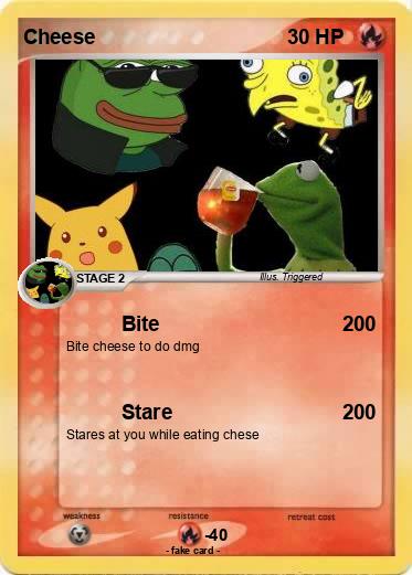 Pokemon Cheese