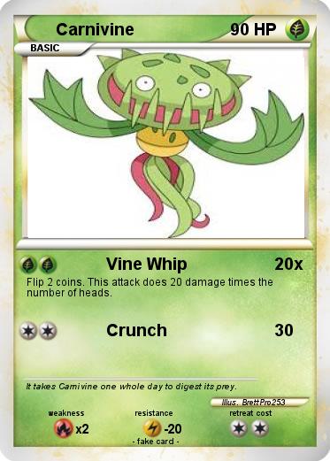 Pokemon Carnivine
