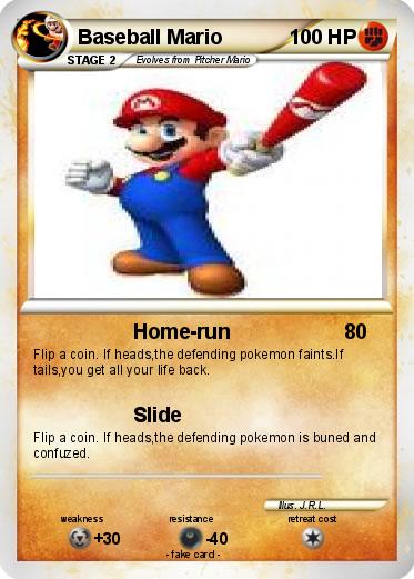 Pokemon Baseball Mario
