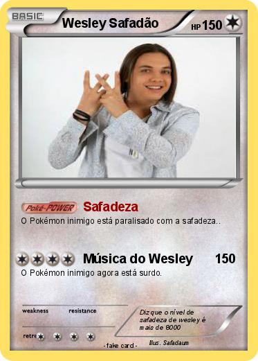 Pokemon Wesley Safadão
