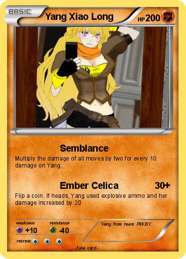 Pokemon Yang Xiao Long