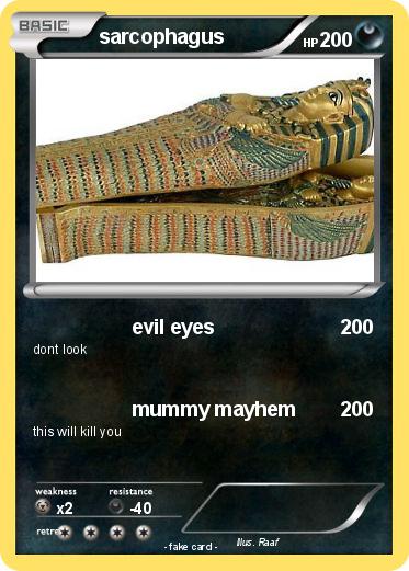 Pokemon sarcophagus