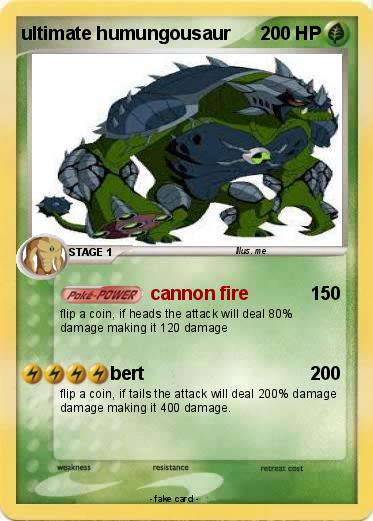Pokemon ultimate humungousaur