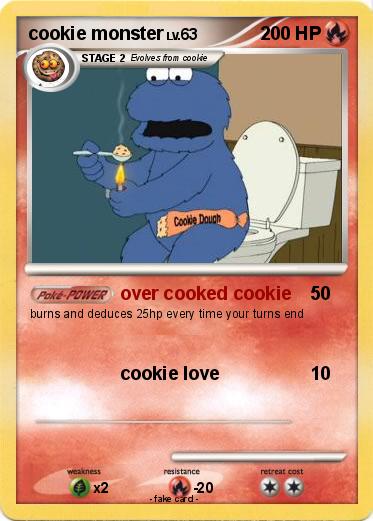 Pokemon cookie monster