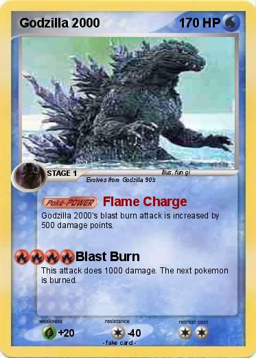 Pokemon Godzilla 2000