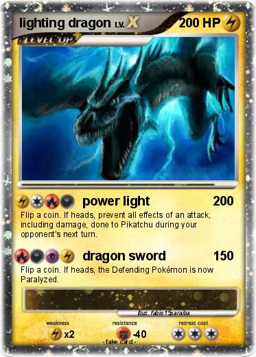 Pokemon lighting dragon