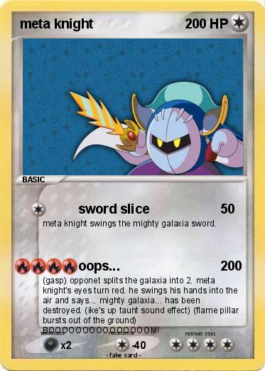 Pokemon meta knight
