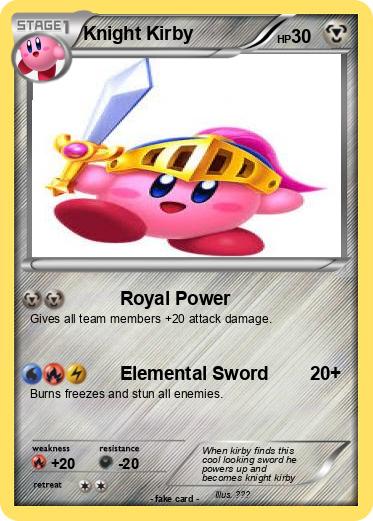 Pokemon Knight Kirby