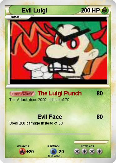 Pokemon Evil Luigi