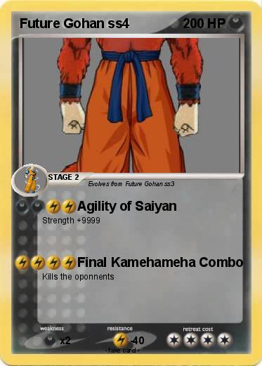 Pokemon Future Gohan ss4