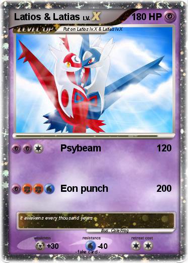 Pokemon Latios & Latias