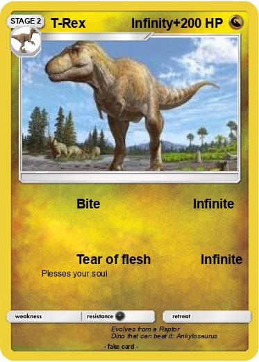 Pokemon T-Rex             Infinity+