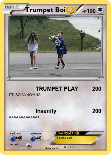 Pokemon Trumpet Boi