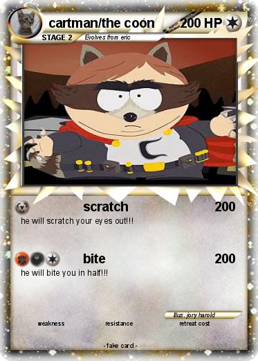 Pokemon cartman/the coon