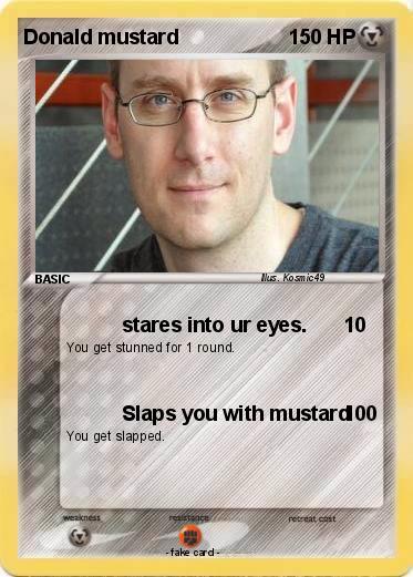 Pokemon Donald mustard