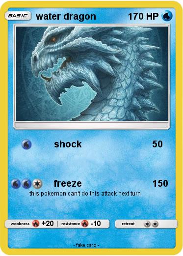 Pokemon water dragon