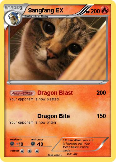 Pokemon Sangfang EX