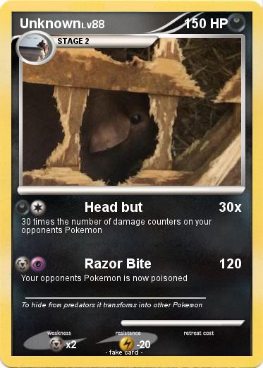 Pokemon Unknown