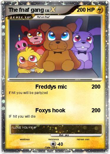 Pokemon The fnaf gang