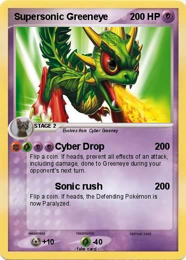 Pokemon Supersonic Greeneye