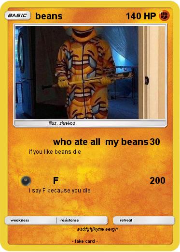 Pokemon beans