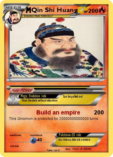 Pokemon Qin Shi Huang