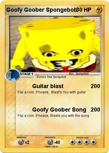 Pokemon Goofy Goober Spongebob 1