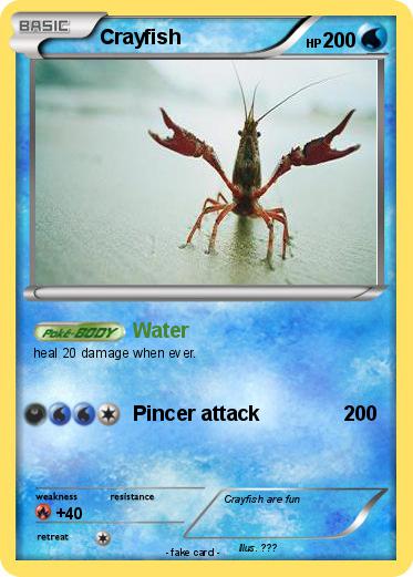 Pokemon Crayfish