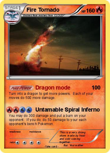 Pokemon Fire Tornado