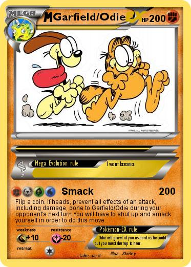 Pokemon Garfield/Odie