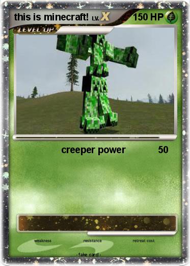 Pokemon this is minecraft!