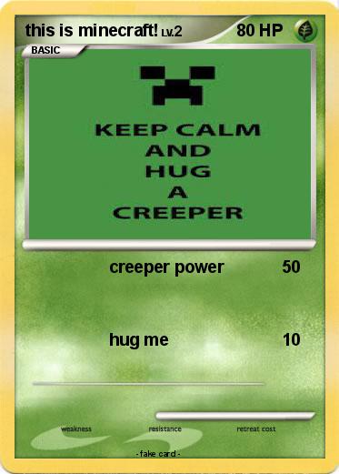 Pokemon this is minecraft!