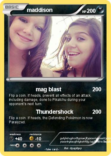 Pokemon maddison